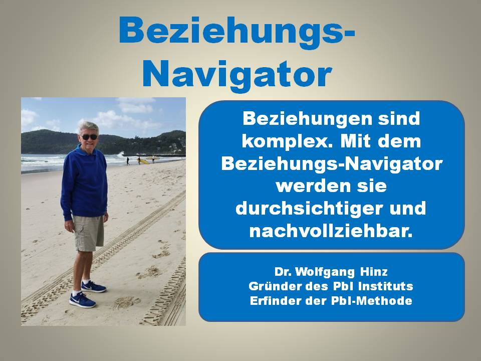 Der Beziehungs-Navigator gibt Auskunft über die Beständigkeit einer Beziehung.