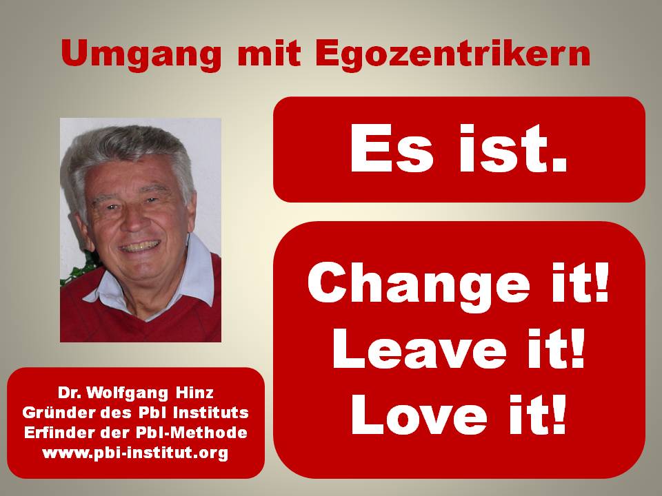 Change it! Leave it! Love it!